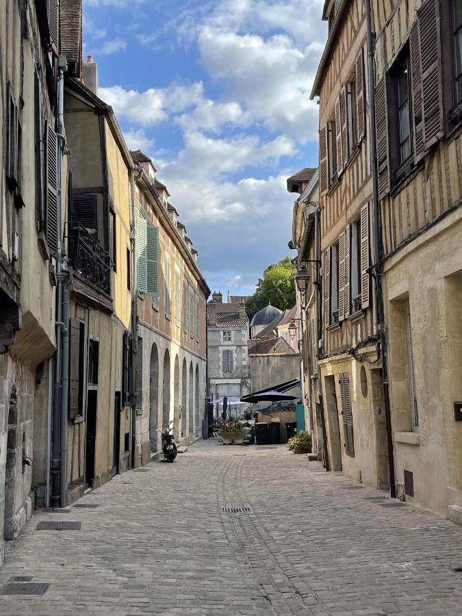 Appartement Le Coche D'Eau Auxerre Les Quais Exteriör bild