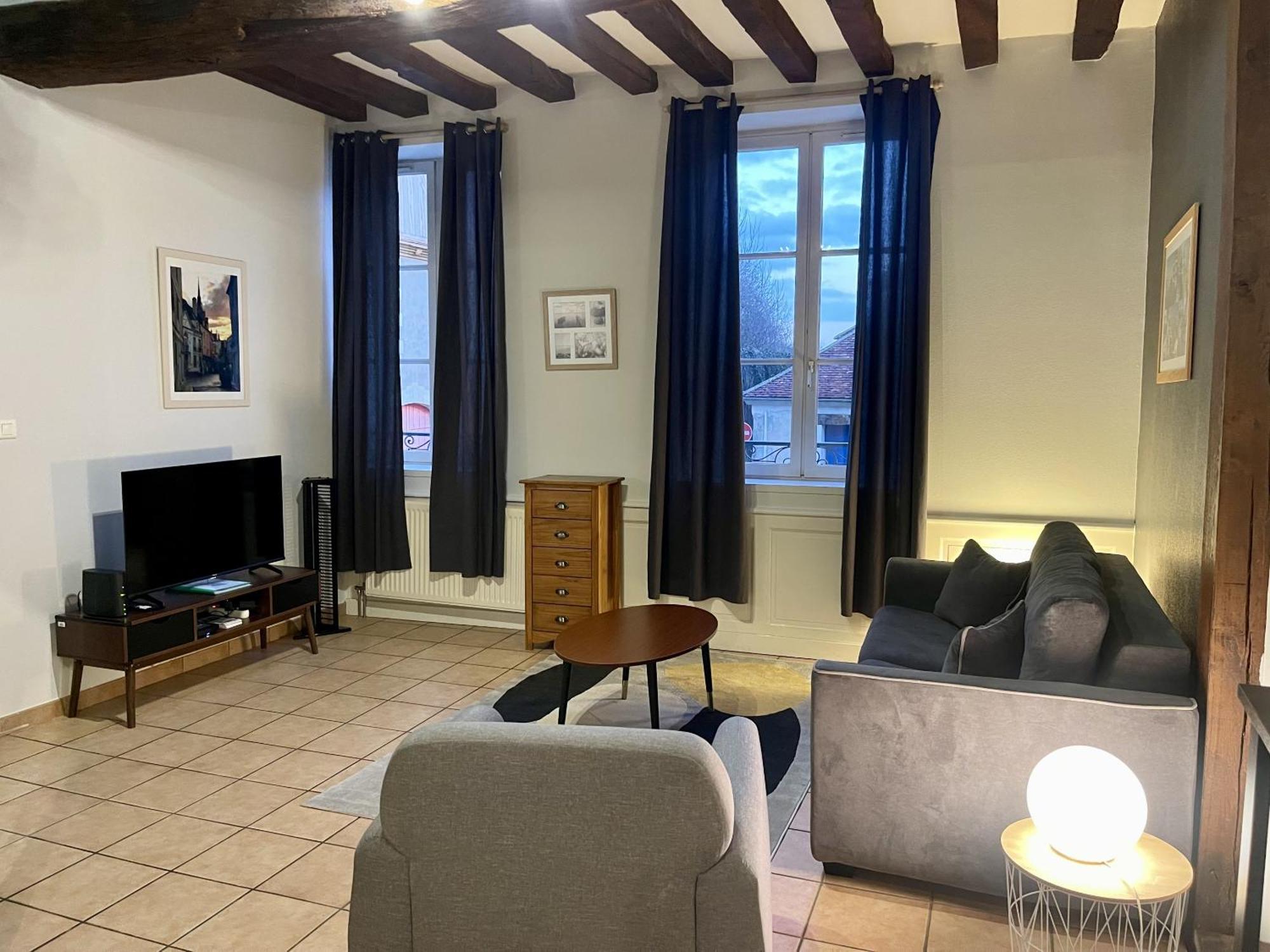Appartement Le Coche D'Eau Auxerre Les Quais Exteriör bild